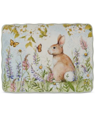 Certified International - Easter Meadow Rectangular Platter