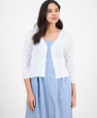 Robbie Bee - Women's 3/4-Sleeve Shrug