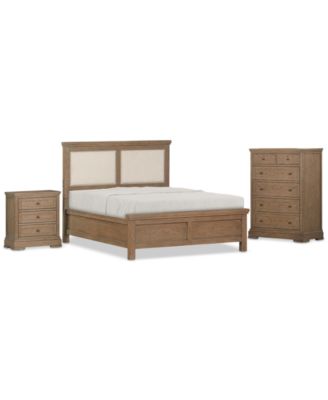 Alverton 3 Pc. California King Set (Bed, Chest & 3-Drawer Nightstand) image