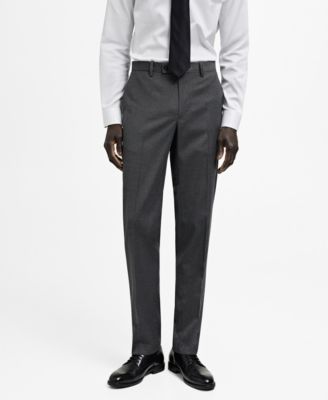 MANGO - Men's Milan EU Slim-Fit Suit Pants