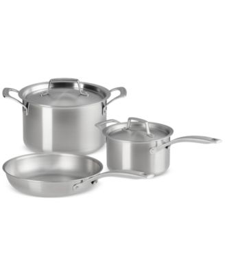 Le Creuset - Essentials Stainless Steel 5-Pc. Cookware Set