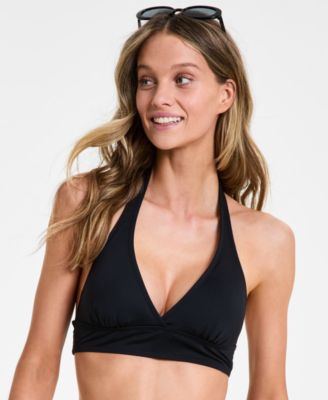 Anne Cole - Solid Banded Halter Bikini Top