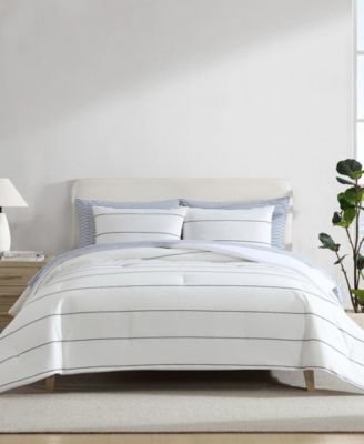 Nautica - Naval Stripe Cotton 2 Pc. Comforter Set, Twin