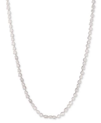 Givenchy - Mixed Cubic Zirconia Collar Necklace, 16" + 3" extender