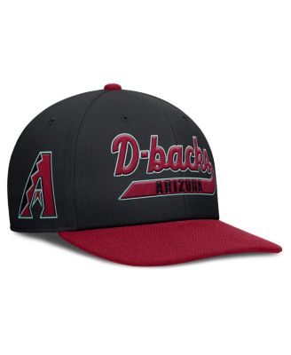 Nike - Men's  Black/Red Arizona Diamondbacks Pro Performance Snapback Hat