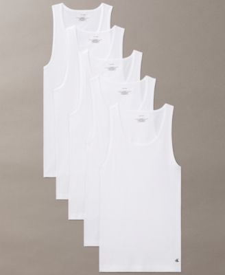 Calvin Klein - Men's 5-Pk. Cotton Classics Tanks