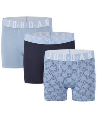 Jordan - Big Boys 23 Monogram Boxer Briefs, 3 Pack