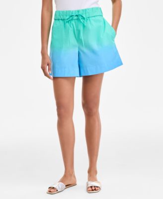 On 34th - Women's Ombr&eacute; Drawstring Shorts