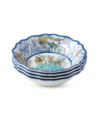 Blue Lagoon Melamine 4-Pc. All-Purpose Bowls, Service For 4 image