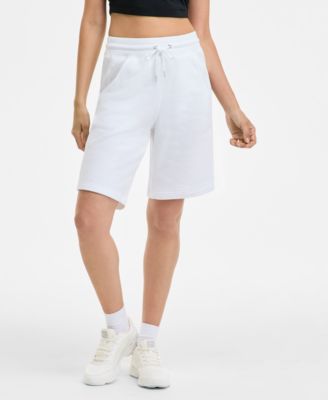 ID Ideology - Women's Cotton-Blend Pull-On Bermuda Shorts