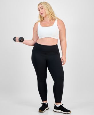 Plus Size Compression 7/8 Leggings, Created for Macy's image