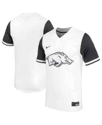 Nike - Men's White Arkansas Razorbacks Replica Softball Jersey