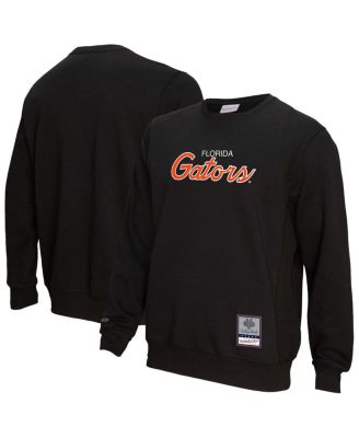 Mitchell & Ness - Men's  Black Florida Gators Elite Script Pullover Sweatshirt