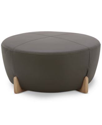 Furniture - Nierling Leather Ottoman
