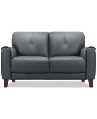 Macy's - Ashlinn 61" Leather Loveseat