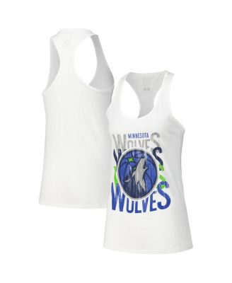 Stadium Essentials - Women's White Minnesota Timberwolves Dedication Tank Top