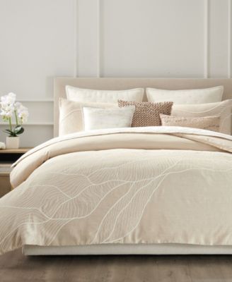 Dune Embroidered Duvet Cover, Queen image