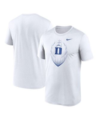 Nike - Men's White Duke Blue Devils Primetime Legend Icon Performance T-Shirt