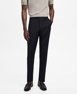 MANGO - Men's Turin 100% Virgin Wool Suit Pants