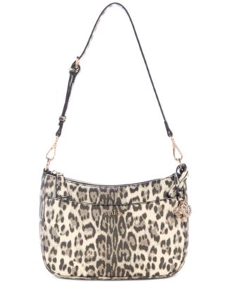 GUESS - Tinsley Medium Leopard Print Shoulder Bag