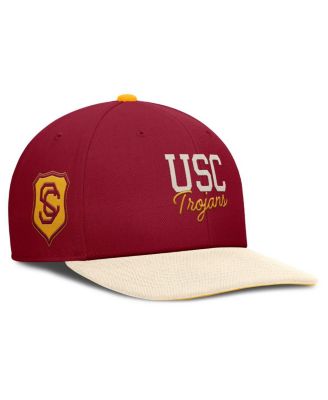 Nike - Men's Cardinal/Cream USC Trojans Pro Legacy Script Snapback Hat