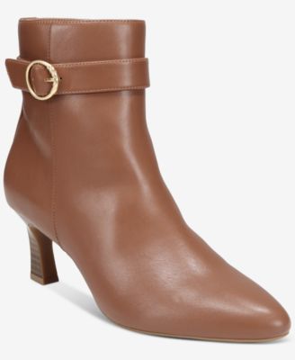 Style & Co - Women's Belt Almond Toe Booties