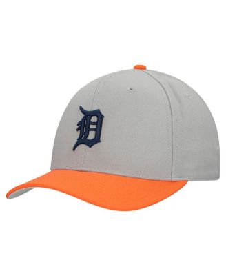 Mitchell & Ness - Men's and Women's Gray Detroit Tigers Basic Pro Adjustable Hat