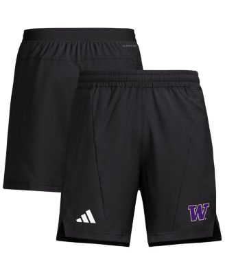 adidas - Men's Black Washington Huskies Program Woven Training Shorts