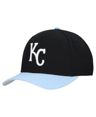 Mitchell & Ness - Men's and Women's&nbsp; Black Kansas City Royals Basic Coop Pro Adjustable Hat