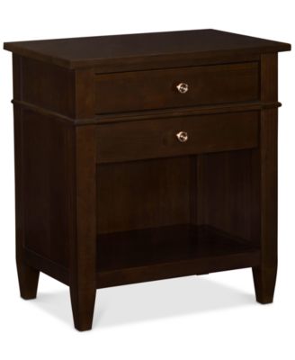 Simpli Home - Thompson Bedroom Side Table, Quick Ship