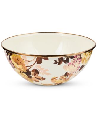 Wild Rose White Large Everyday Bowl, 128-oz. image