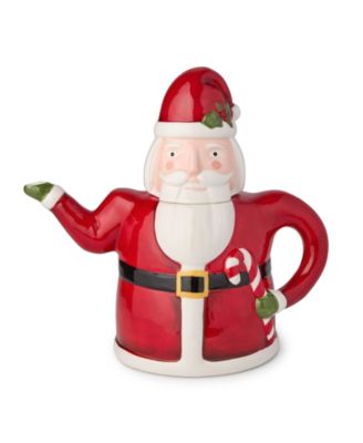 Nutcracker Parade 3-D Santa Teapot image