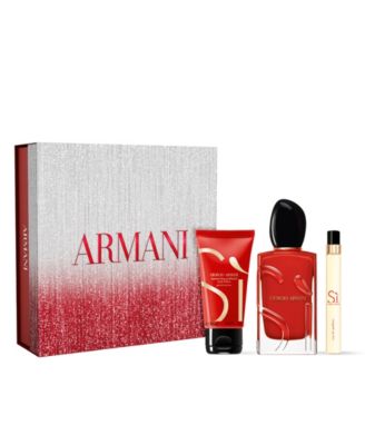 Armani - Si 3 pc. Eau de Parfum Fragrance, Travel Spray, and Body Lotion Holiday Gift Set