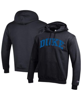 Champion - Men's Black Duke Blue Devils Basic Arch Fleece Pullover Hoodie
