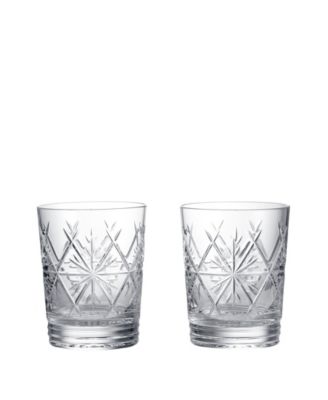 Winter Wonders Snowflakes Double Old-Fashioned Glasses, Set of 2 image