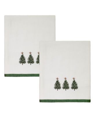 Trees Cotton 2-Pc. Bath Towel Set, 50" x 27" image