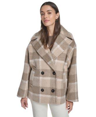 Levi's - Women's Plaid Peacoat