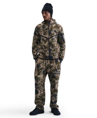 Nike - Men's Tech Open-Hem Fleece Camo Pants