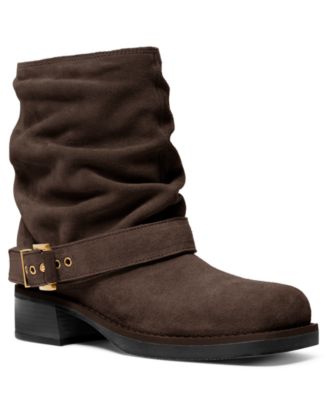 Michael Kors - Women's Colby Square Toe Flat Booties