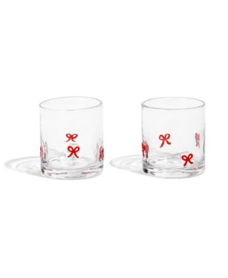 Bow Icon Glasses, Set of 2 image