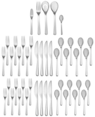 45-Pc. Aura Flatware Set, Service for 8 image