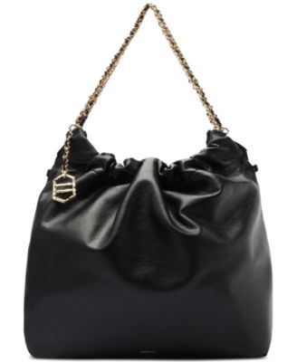 Arezzo - Elizabeth Extra Large Leather Bucket Handbag