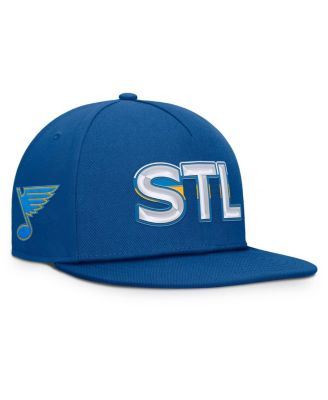 Fanatics - Men's Blue St. Louis Blues Authentic Pro Rink Team Code Snapback Hat
