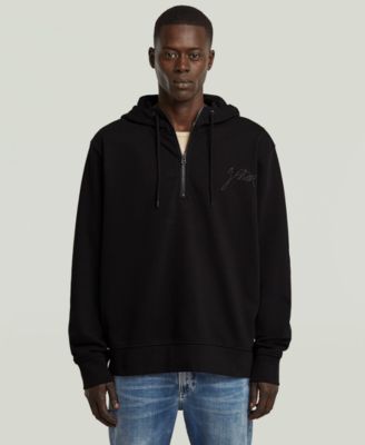 G-Star Raw - Men's Script Long-Sleeve Hooded Sweatshirt