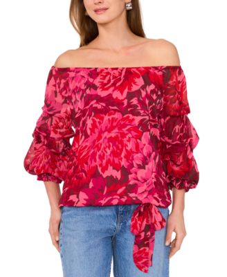 Vince Camuto - Women's Off-The-Shoulder Blouse