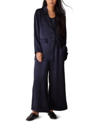 Eileen Fisher - Women's Notch Collar Blazer, Regular and Plus