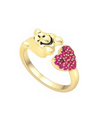 Winnie the Pooh Cubic Zirconia Love Ring image