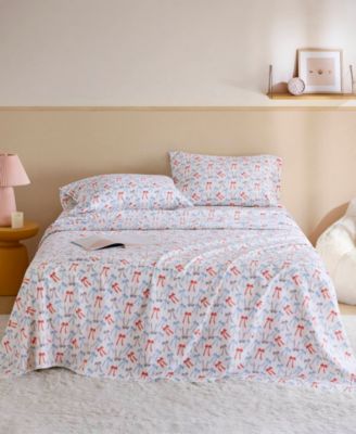 Intelligent Design - Novelty Print Flannel Sheet Set