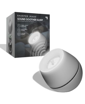 Sharper Image - Sound Soother Noise Machine with LED Glow
