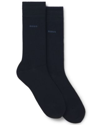 Hugo Boss - Men's 2-Pack Regular Length Solid Socks